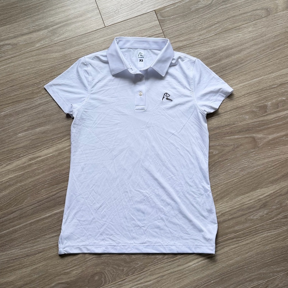 Rhoback Women’s Solid Performance Logo Short Slee… - image 1